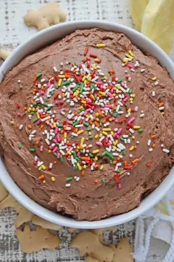 Chocolate Dunkaroo Dip
