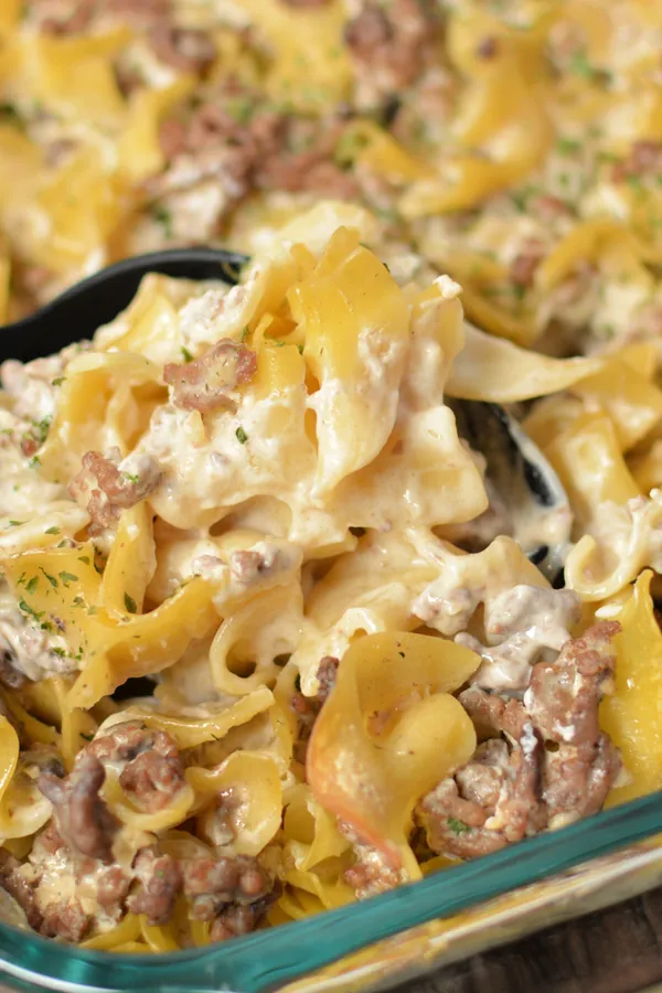 Creamy Beef Stroganoff Casserole Recipe