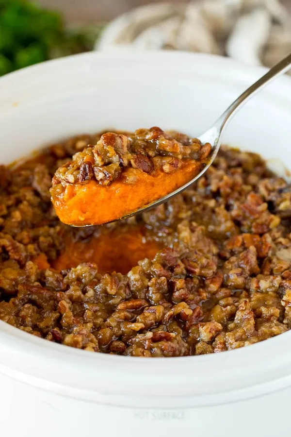 Crock Pot Sweet Potato Casserole