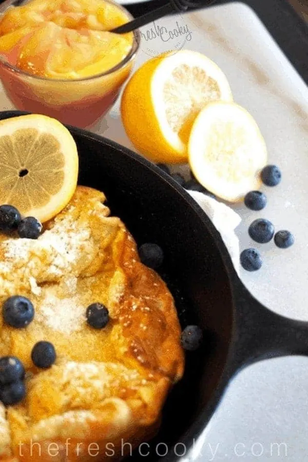 Dutch Baby {Oven Baked Pancake}