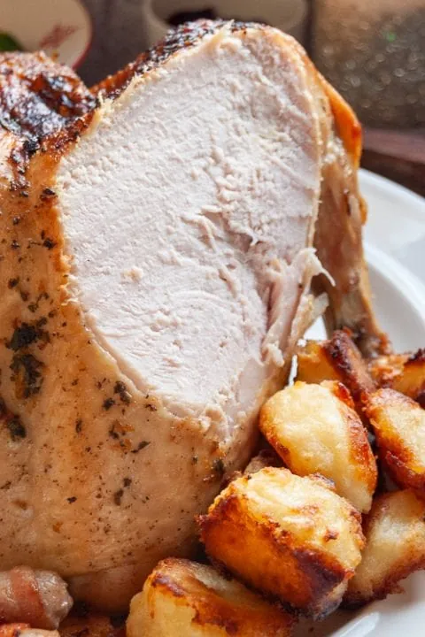 Easy Brined Roast Turkey Crown
