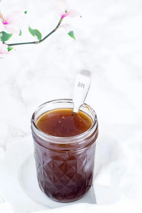 Easy Coconut Caramel Sauce