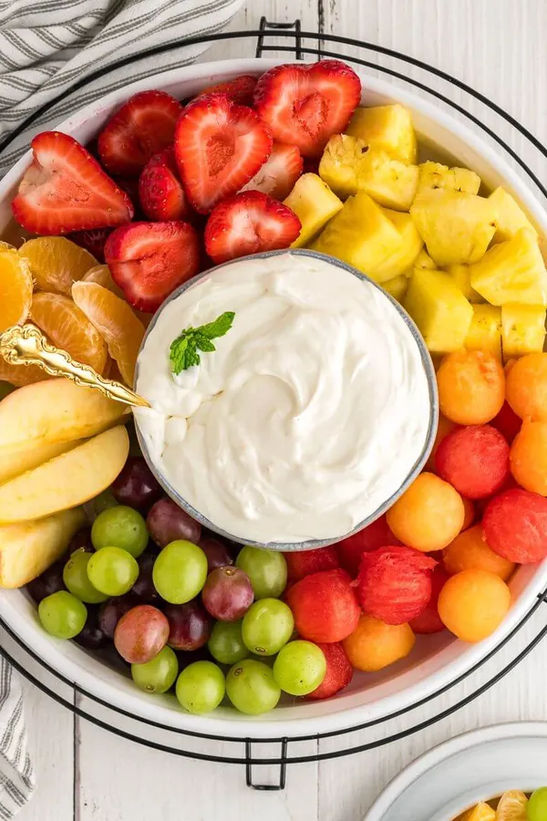 Easy Cream Cheese Fruit Dip Without Marshmallow