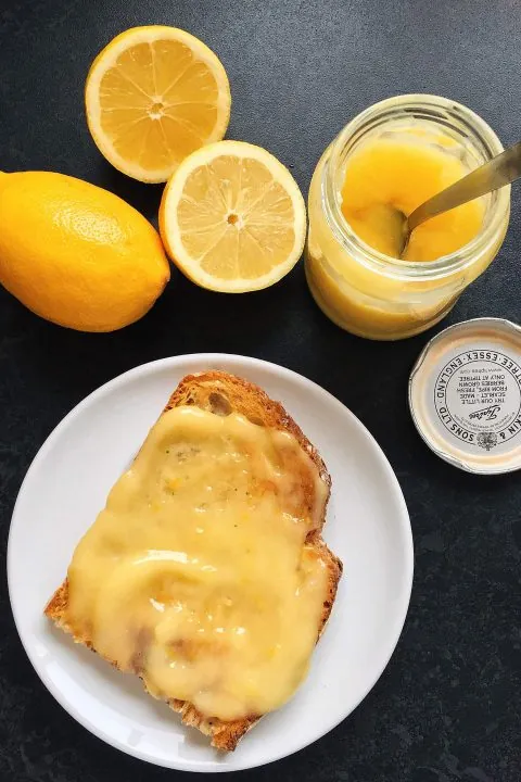 Easy microwave lemon curd
