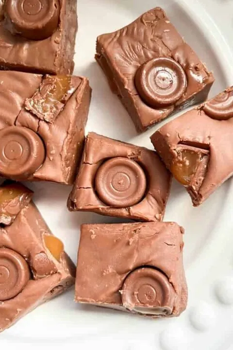 Easy Rolo Fudge