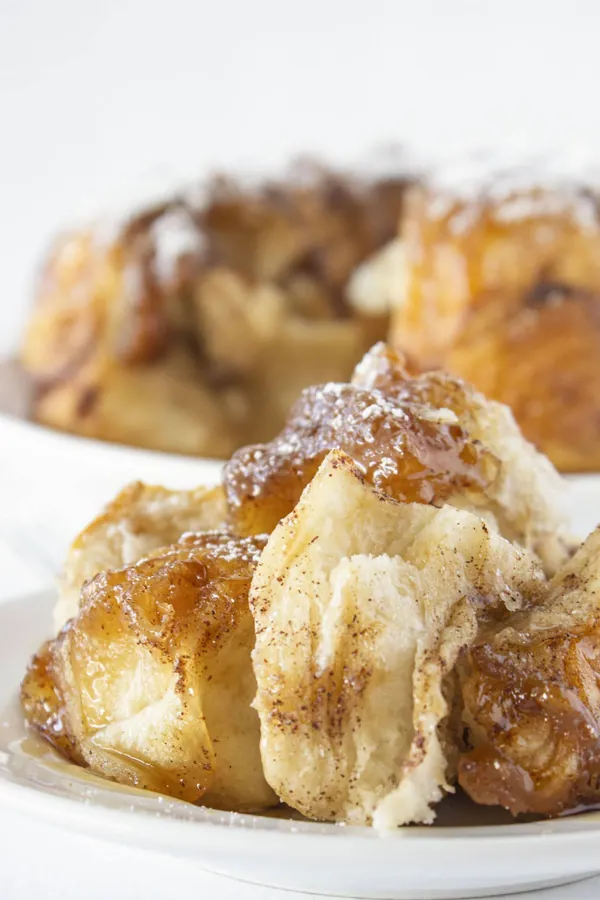French Toast Monkey Bread with Refrigerator Biscuits