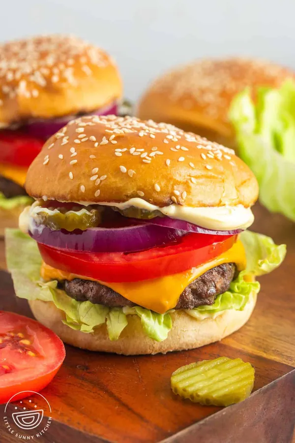 Grilled Burgers