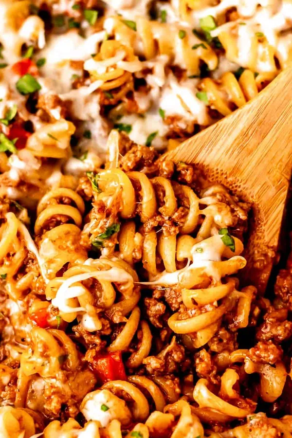 Ground Beef Pasta Skillet
