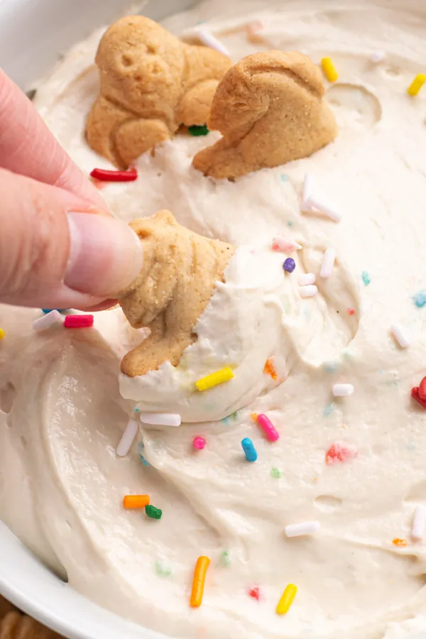Healthy Dunkaroo Dip Recipe (High Protein)