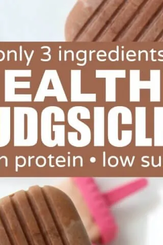 Healthy Homemade Fudgsicles
