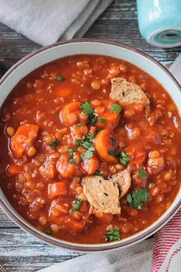 Hungarian Red Lentil Soup