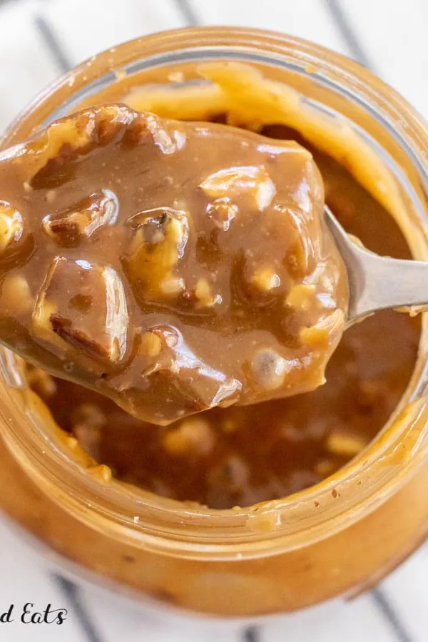 Keto Caramel Pecan Sauce