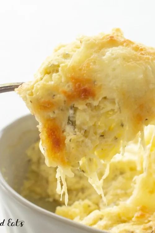 Keto Spaghetti Squash Casserole