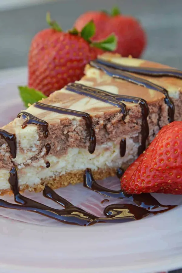 Marble New York Cheesecake Recipe