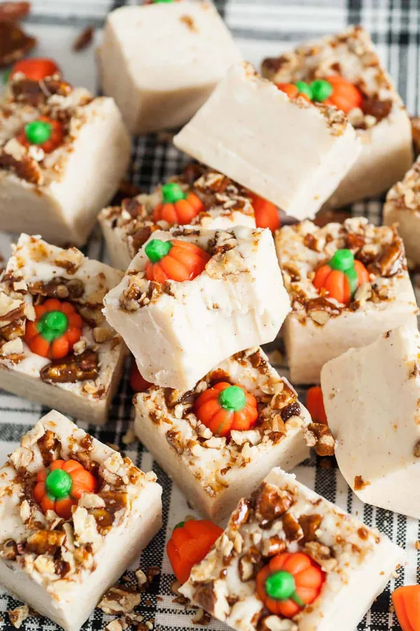 Pumpkin Spice Fudge