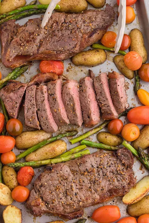 Sheet Pan Steak and Veggies