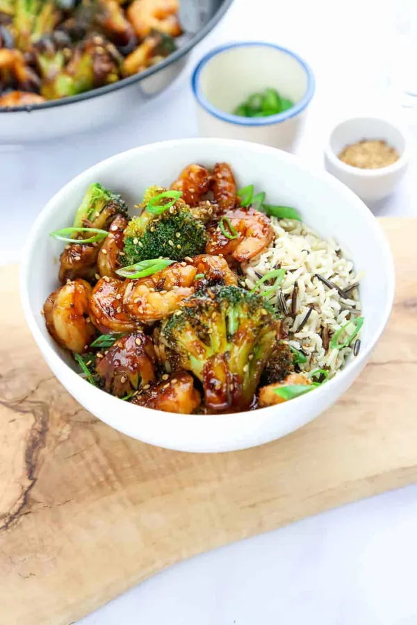Shrimp and Broccoli Stir Fry