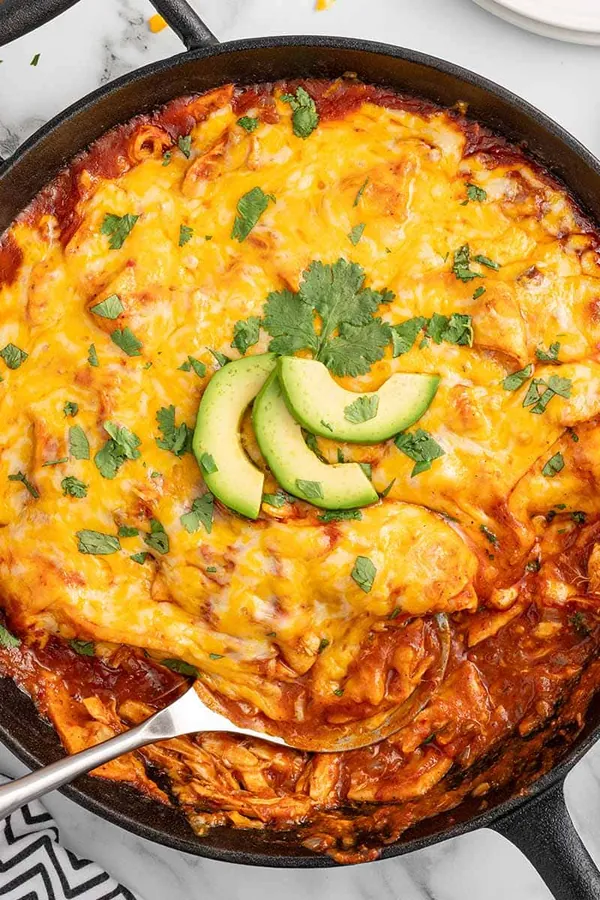 Skillet Enchiladas