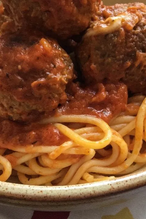 Smoky chorizo and beef mozzarella meatballs