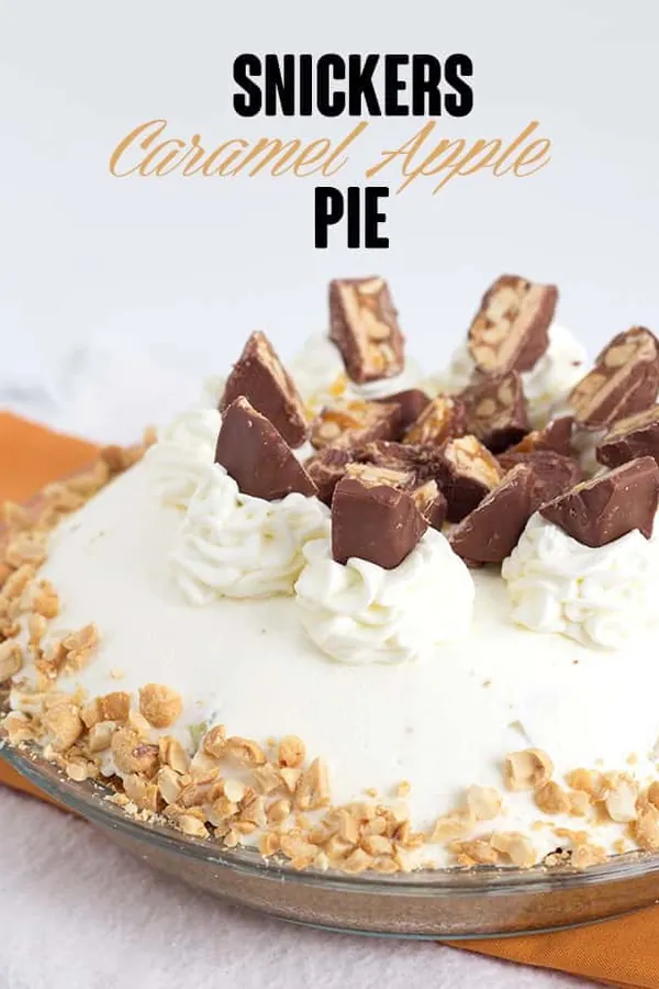 Snickers Caramel Apple Pie