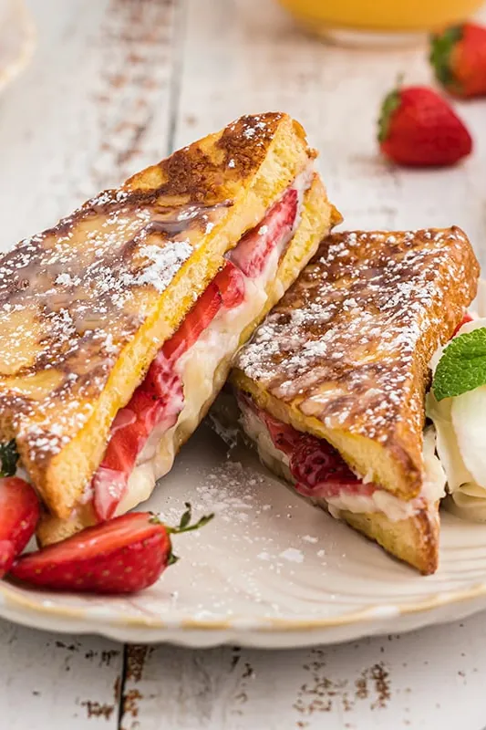 Strawberry Stuffed French Toast Recipe