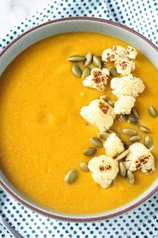 Sweet Potato Cauliflower Soup