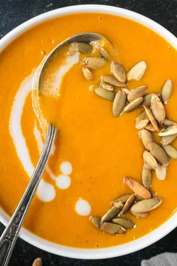 Vegan Butternut Squash Apple Soup
