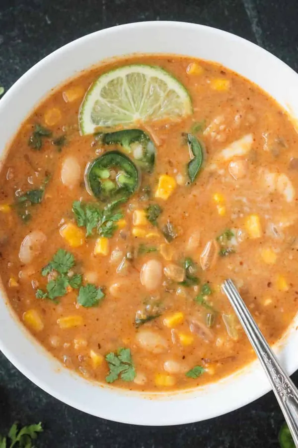 Vegan White Bean Chili
