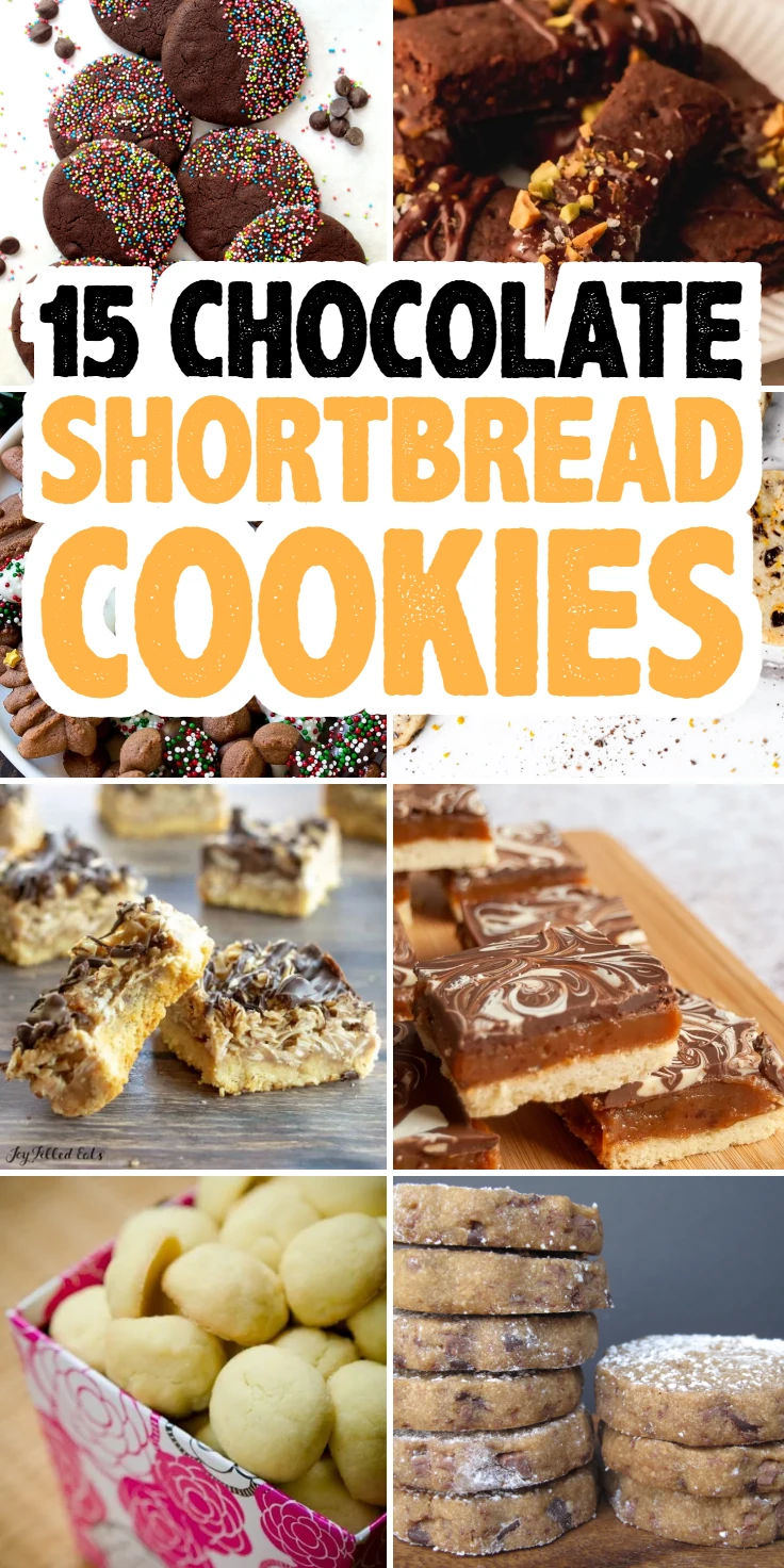 Chocolate Shortbread Cookies