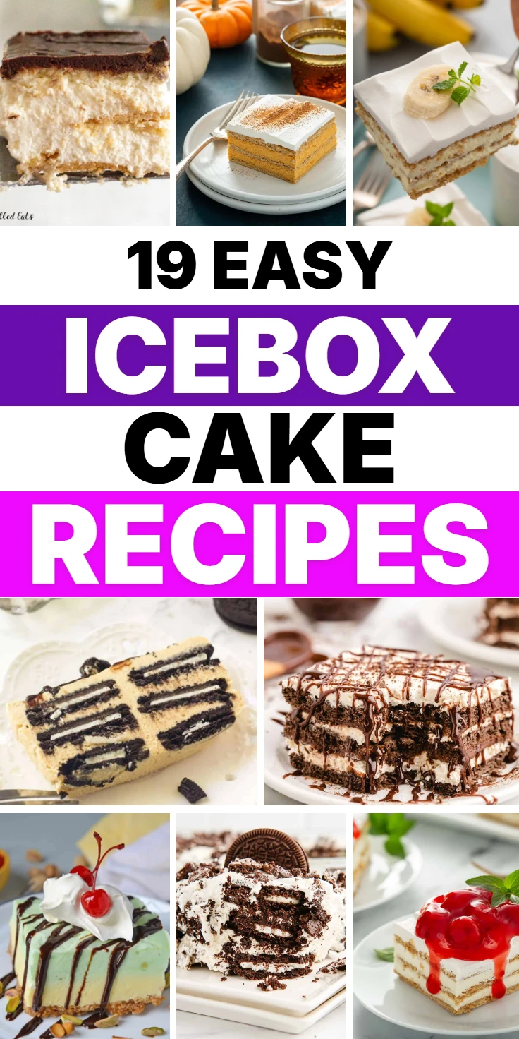 Icebox Cake Recipes
