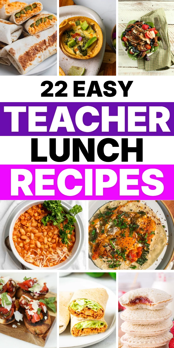 Teacher Lunch Recipes