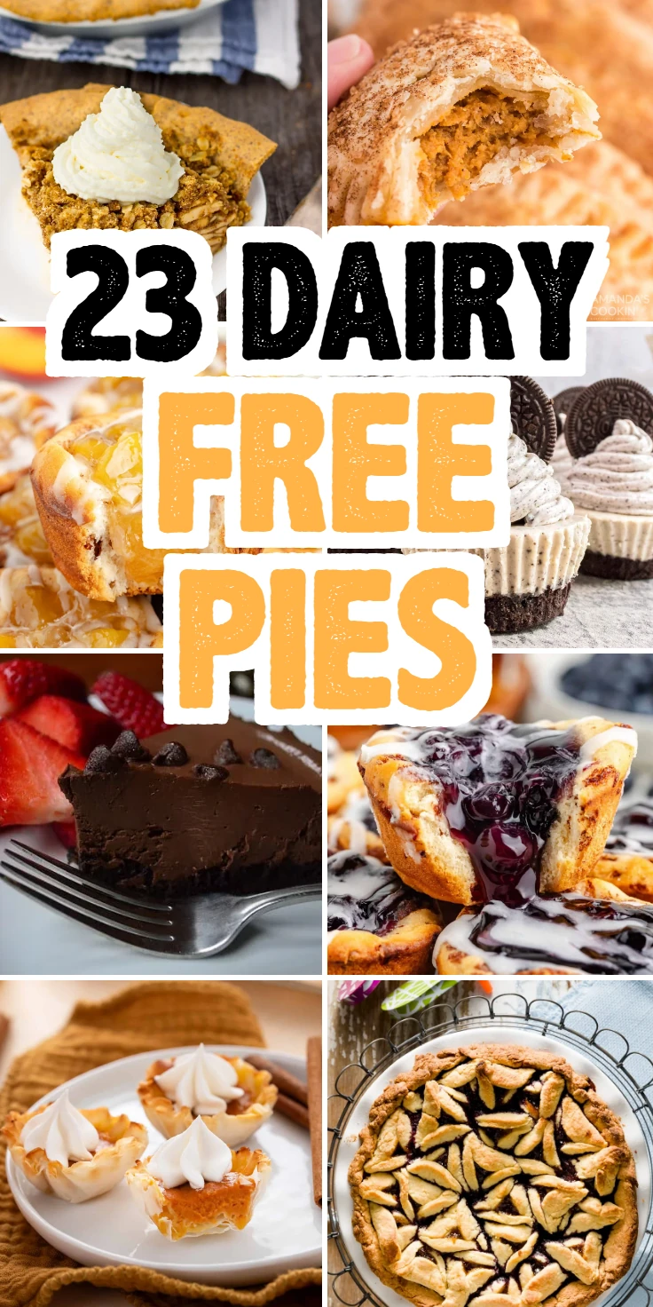 Dairy Free Pies
