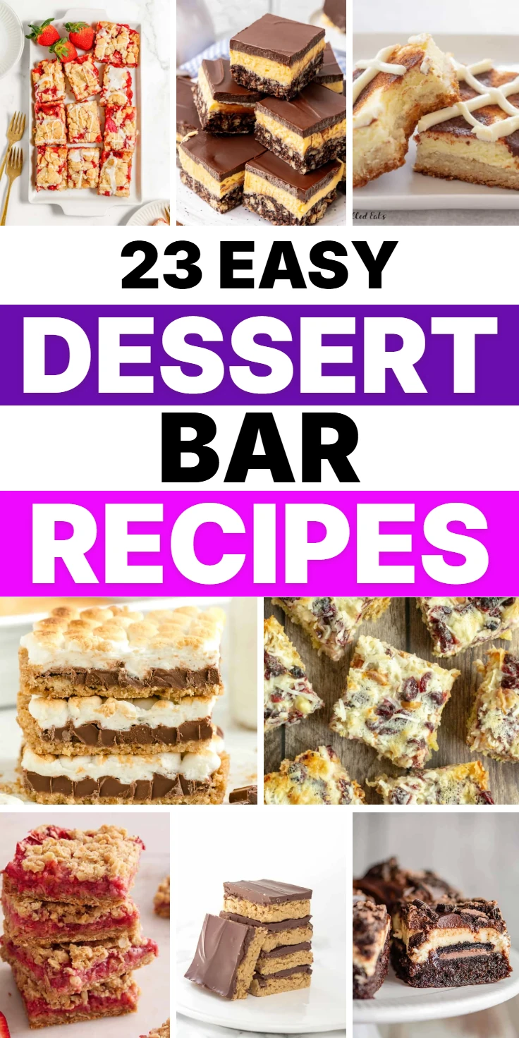 Dessert Bar Recipes