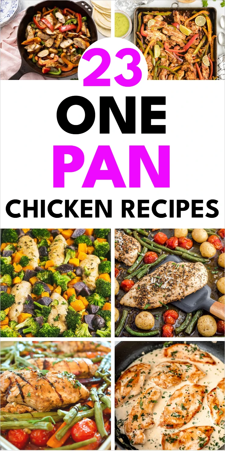 One Pan Chicken Recipes