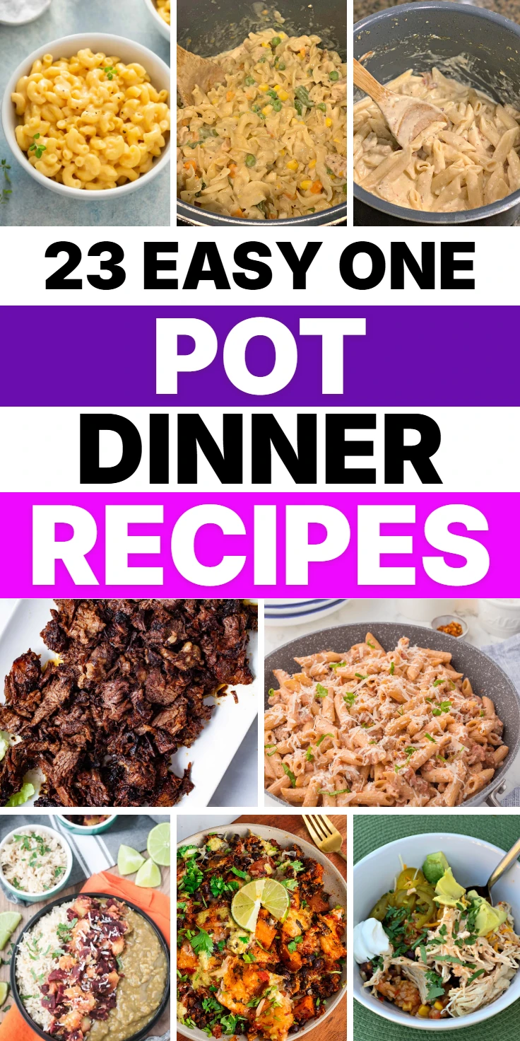 One Pot Dinner Recipes