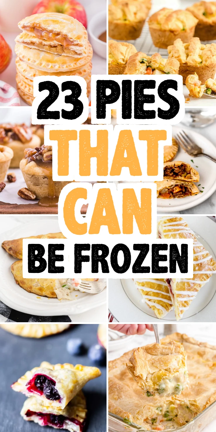 Pies that Can Be Frozen