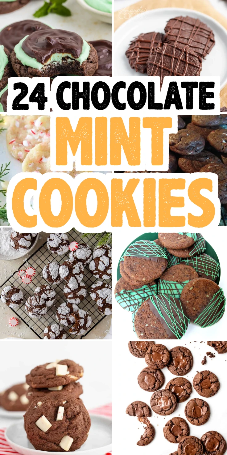Chocolate Mint Cookies