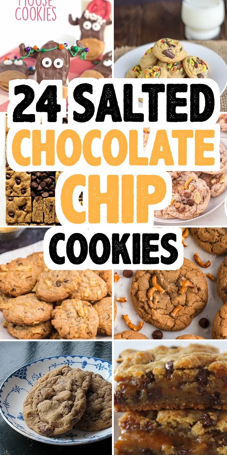 Salted Chocolate Chip Cookies