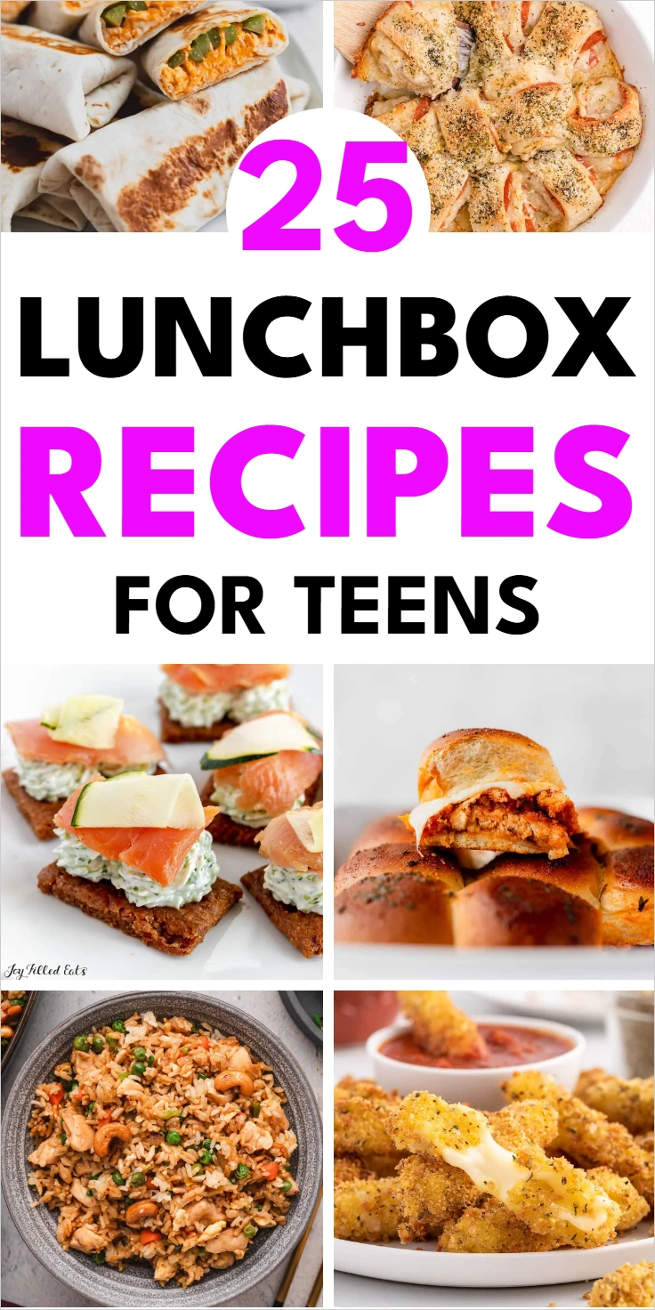 Lunchbox Recipes for Teens