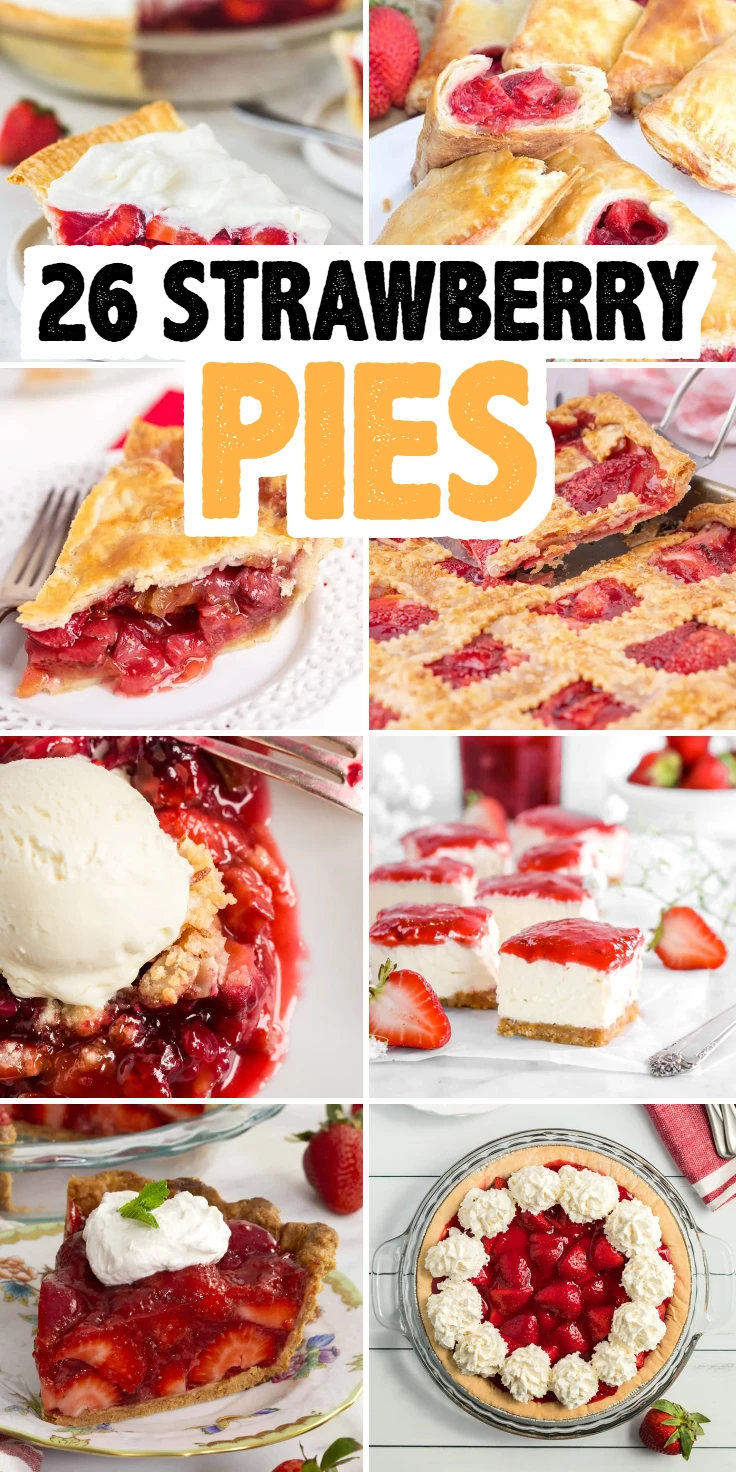 strawberry pies