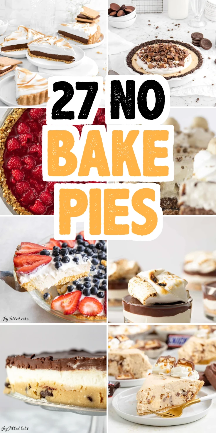 no bake pies