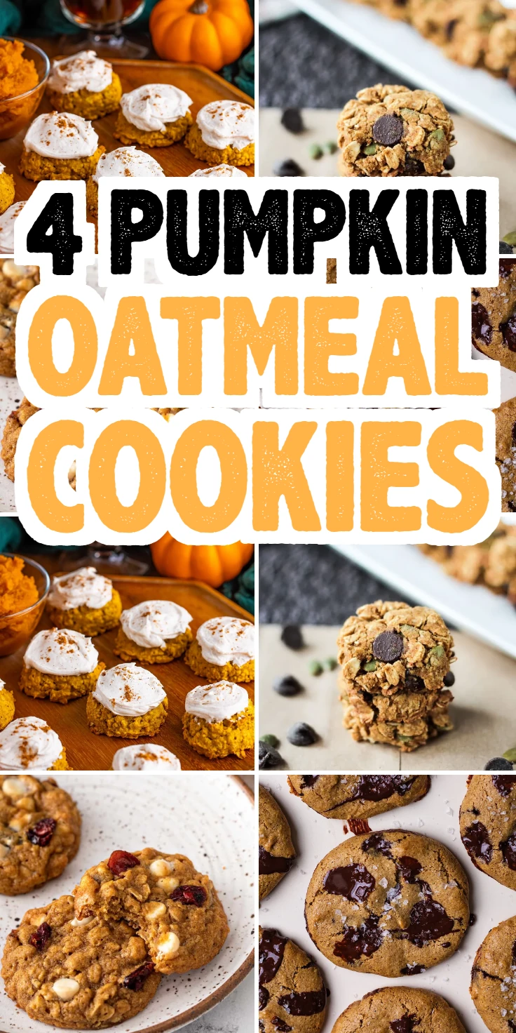 Pumpkin Oatmeal Cookies