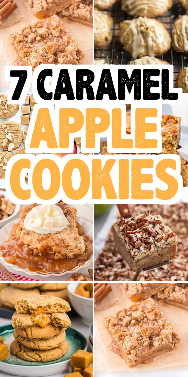 Caramel Apple Cookies