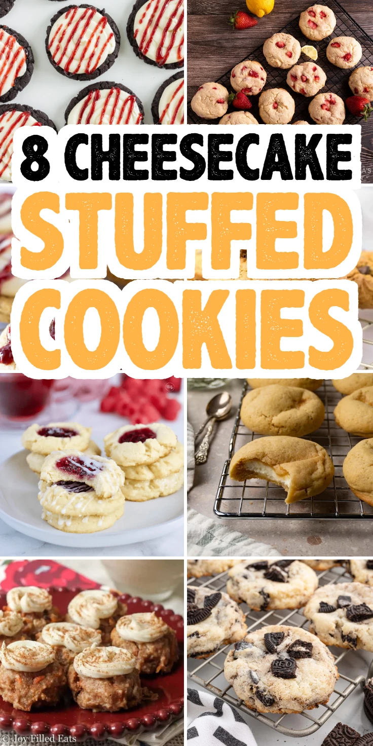 Cheesecake Stuffed Cookies