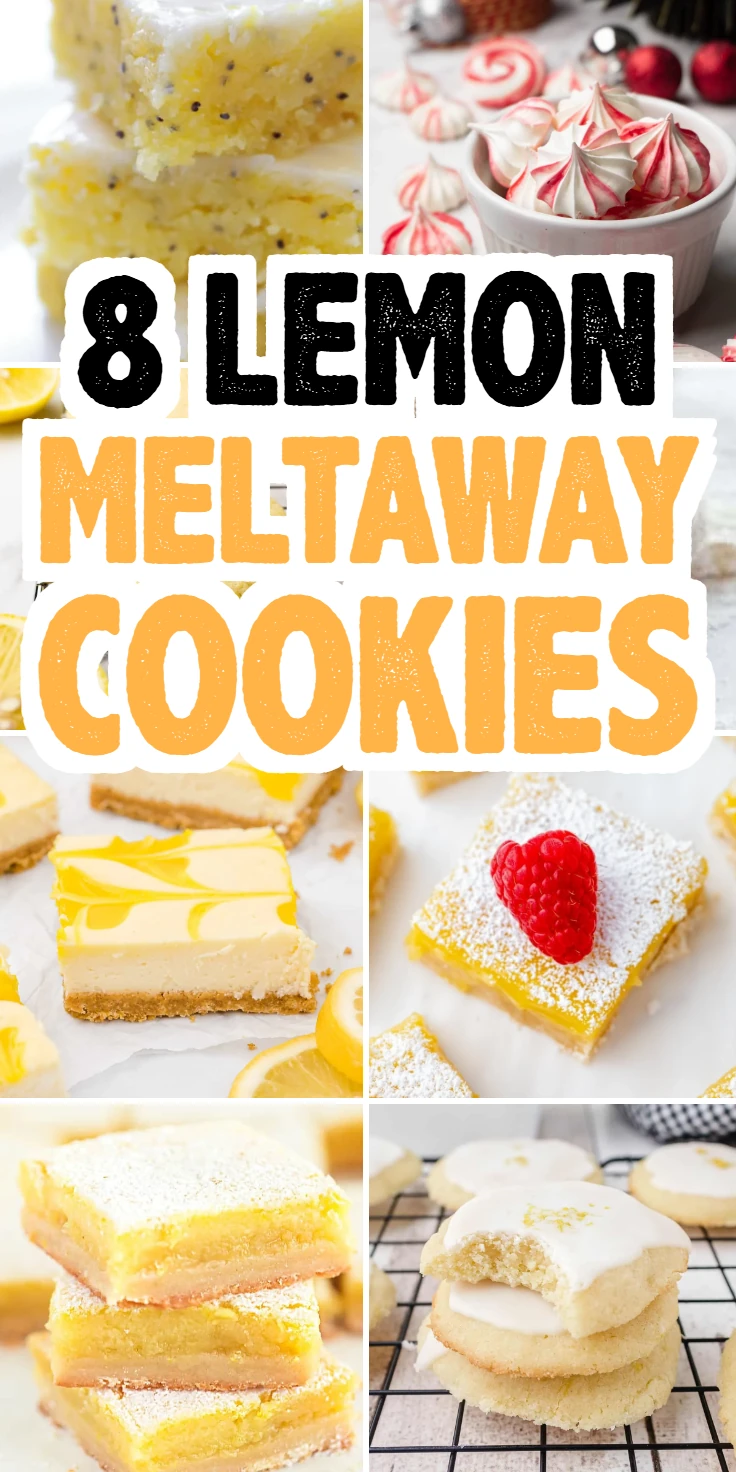 Lemon Meltaway Cookies