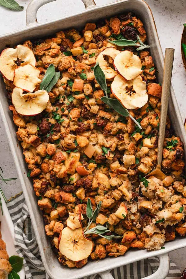 Apple Sausage Stuffing
