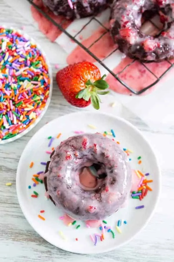 Baked Chocolate Donuts
