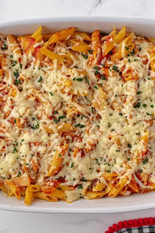 Baked Mostaccioli