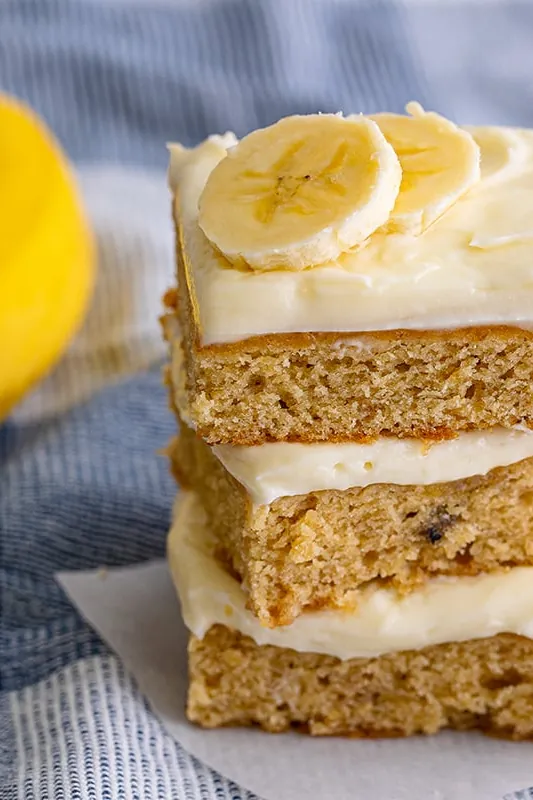 Banana Blondie Recipe
