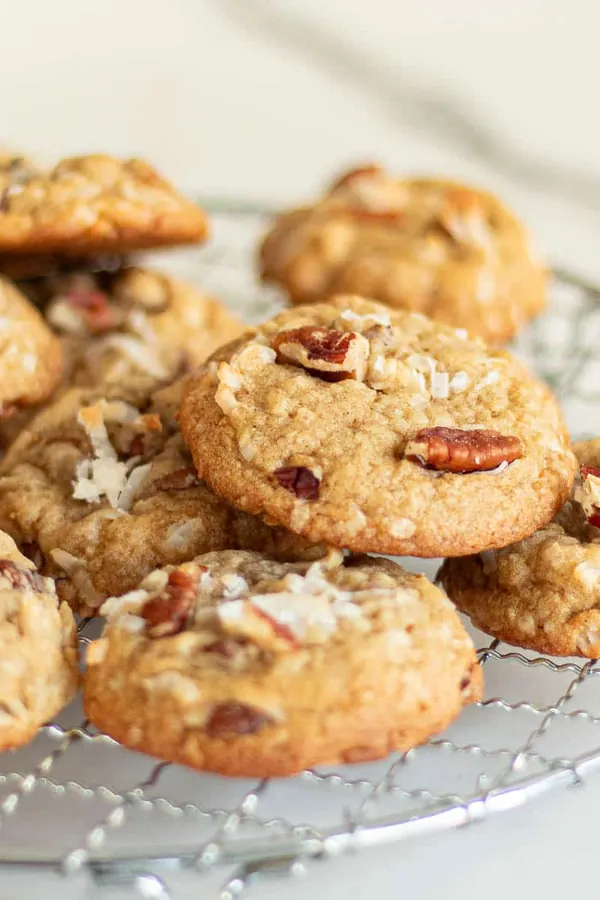 Best Coconut Pecan Cookies Recipe - Soft and Chewy!